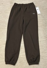 ALO unisex brown expresso Accolade sweatpant/jogger, SZ S, BNWT, L K