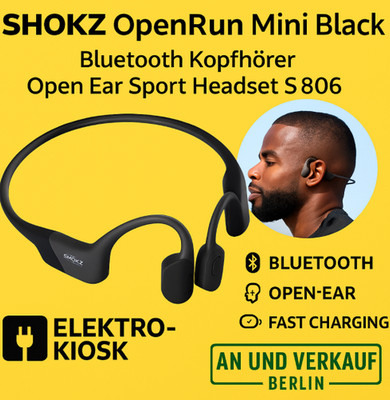   SHOKZ OpenRun Mini  Bluetooth Kopfhörer Open Ear Sport Headset S806 TOP   OVP