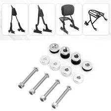 Chrome Docking Hardware Kit For Harley Softail Fatboy Heritage Low Rider 1984-07