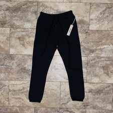 Fear of God Essentials Sweatpants Stretch Limo Black Size Small