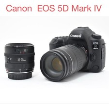 Canon EOS 5D Mark IV DSLR Camera with Standard and Telephoto Lens Set