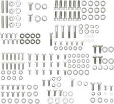 Stainless Steel Small Block Engine Hex Bolt Kit For Chevy 265 283 302 305 307 32