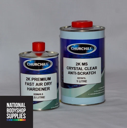 2K CRYSTAL CLEAR ANTI SCRATCH CLEARCOAT 1.5L LACQUER / ACTIVATOR KIT 1LTR +0.5