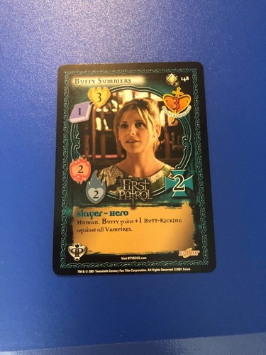 Buffy the Vampire Slayer TCG/CCG Pergamum Prophecy Individual Rare Cards - Picture 7 of 26