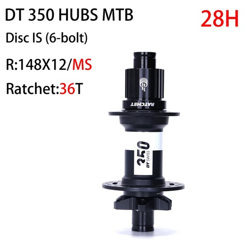 MTB Bicycle Hub 32 28 Holes 6-pin Disc Brake 100*15mm 142*12mm 36T Ratchet - Picture 15 of 38