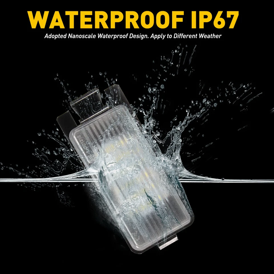 Para Infiniti G25 G35 G37 2003-2013 Q60 18 SMD LED Placa Luz Lámpara 2SET Foto 4 de 4