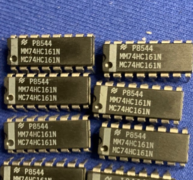 MM74HC161N NSC 74HC161N 74HC161 VINTAGE 16-Pin DIP Rare! LAST ONES ...