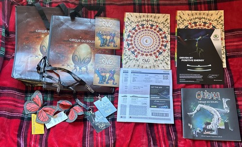 Cirque Du Soleil Theatre Show Goodie Bag And Contents X2 2018 Belfast - Picture 2 of 11