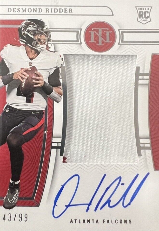 2022 Panini National Treasures Desmond Ridder #159 - 1 of 1