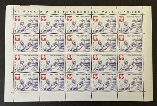 VATICAN CITY - 1980, The World Journey of Pope John Paul II - 7 Mini Sheets MNH - Picture 4 of 14