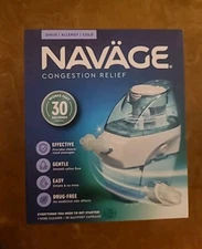 NAVAGE Nasal Care Saline Irrigation System Nose Cleaner SEALED Model SDG2 