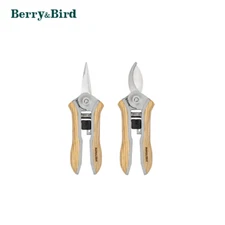 Berry&Bird 2PCS Garden Tools Pruning Shears Gardening Scissors Hand Pruners Tool