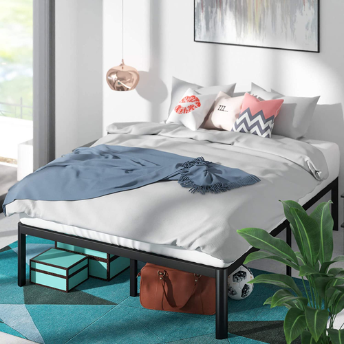 Zinus 14 Inch Metal Platform Bed Frame with Steel Slat Support / Mattress... - Picture 3 of 10