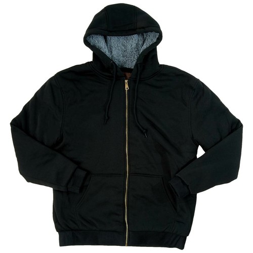 Sherpa Fleece Hooded Jacket 