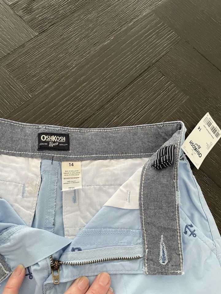 Pantalones cortos Osh Kosh nuevos con etiquetas para niños talla 14 Foto 2 de 3