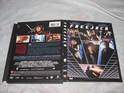 1992 (2000 DVD) Freejack, Mick Jagger, Emilio Estevez, Hopkins - Photo 1 sur 3
