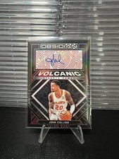 2021-22 Panini Obsidian Volcanic Signatures 1/5 John Collins #VS-JCL Auto