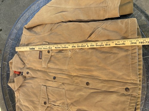 Patagonia gefütterte Baumwolle Canvas Arbeitskleidung Outdoor Herren Gr. XL - Bild 13 von 13