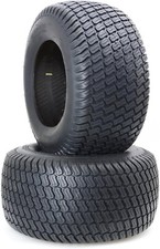 Set Two 18x8.50-8 18x8.5x8 Lawn Mower Tires Turf Saver Lawn  Garden Tires 4 ply