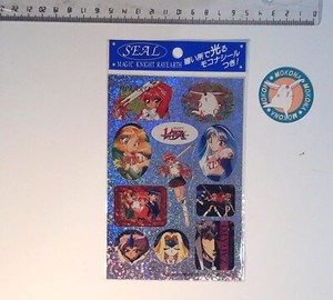 MAGIC KNIGHT RAYEARTH CLAMP SAL SHIRU STICKERS MOKONA
