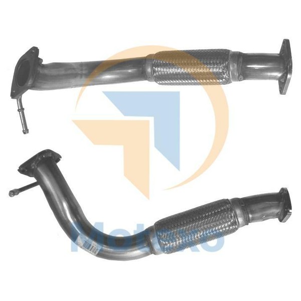 BM Catalysts BM70524 Exhaust Front Pipe Mit Fitting-Set 2 Jahre Garantie-image