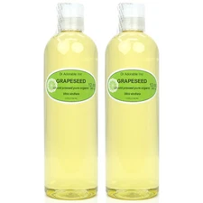 PURE GRAPESEED CARRIER OIL COLD PRESSED 2 OZ 4 OZ 8 OZ 12 OZ -UP TO  7 LB
