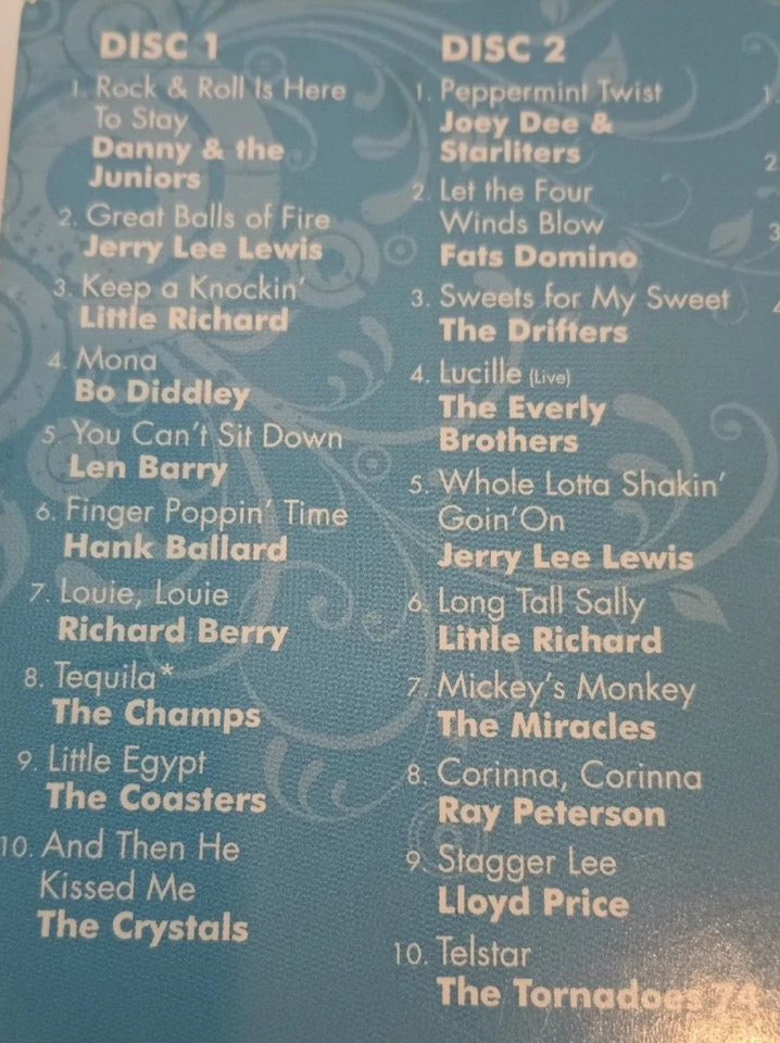 Greatest Hits of Rock & Roll (4-CD Set, 2009, Madacy) VGC Foto 3 de 4