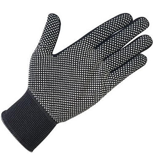 10 Pairs Dot Palm Work Gloves Nylon Non-Slip Nitrile Rubber Coated (Black) 10 Pairs Dot Palm Work Gloves Nylon Non-Slip Nitrile Rubber Coated (Black)