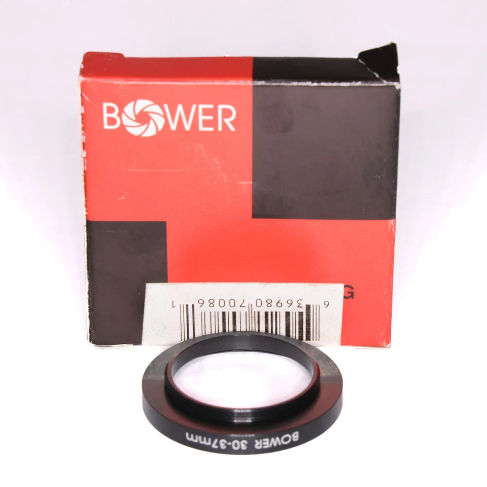 NEW Adorama Step-Up Adapter Ring 30mm Lens to 37mm Filter - Image 2 of 2