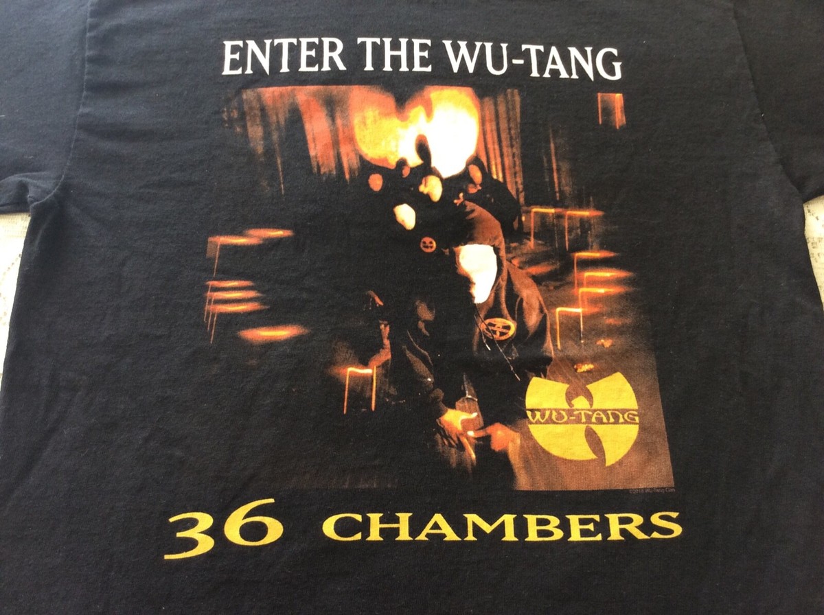 Wu Tang Clan 36 Chambers T Shirt 2018 Enter The Wu Tang Tee
