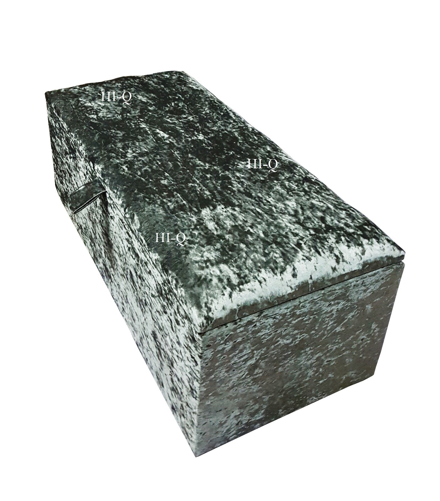 40 INCH EXTRA LARGE CRUSHED VELVET OTTOMAN STORAGE BOX eBay