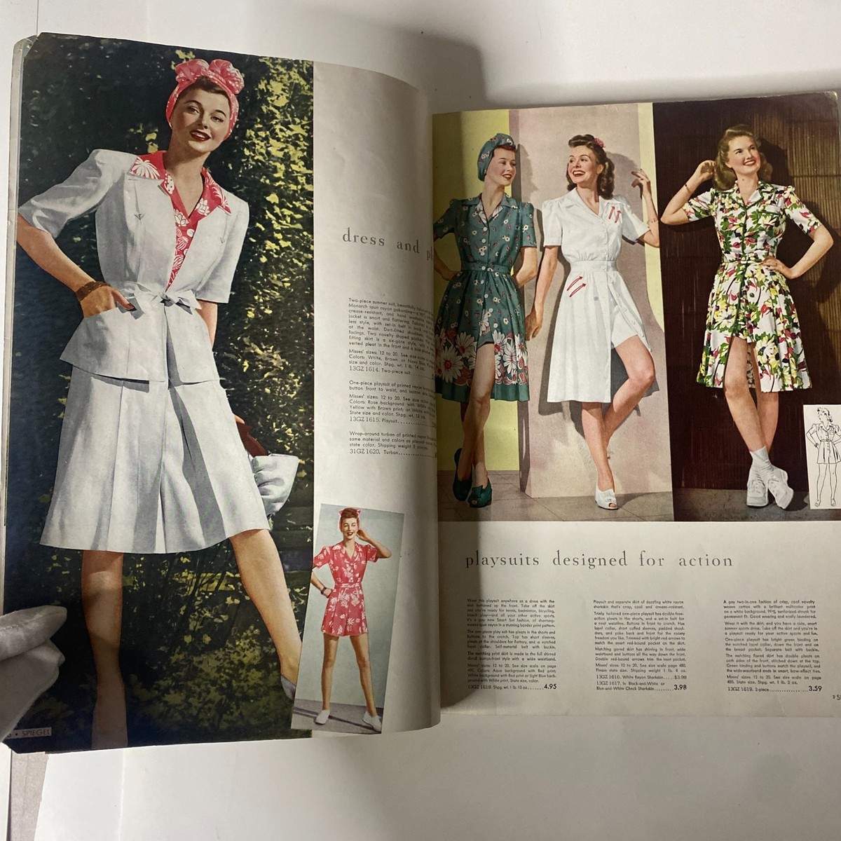 1943 Spiegel Spring and Summer Catalog | eBay