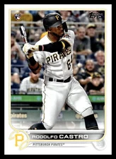 2022 Topps #85 Rodolfo Castro Pittsburgh Pirates Rookie