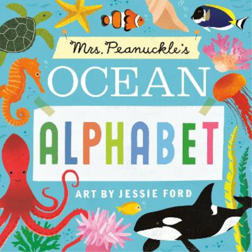 Peanuckle Mrs Mrs. Peanuckle's Ocean Alphabet (Libro di cartone)