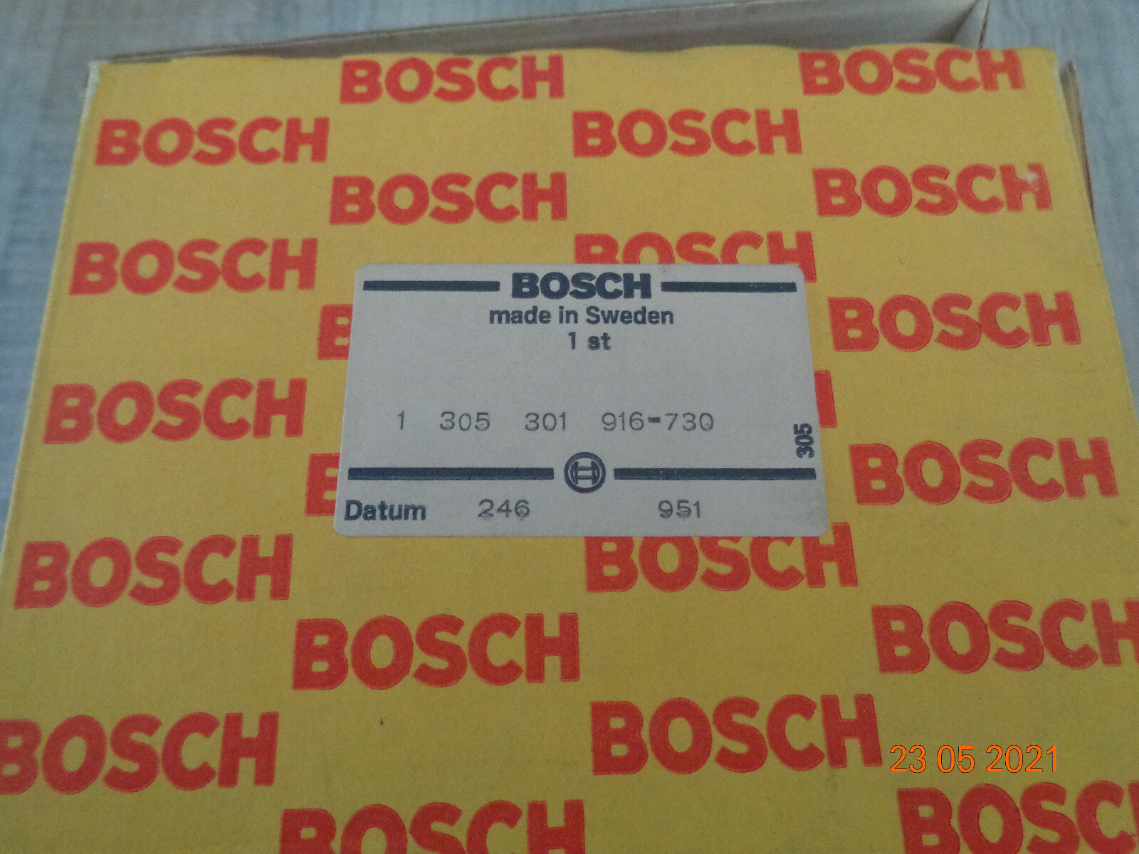 Projecteur de phare additionnel H3 jaune 140 Opel Setra 1305601122