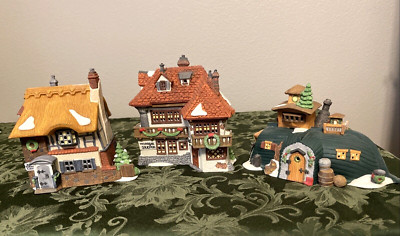 Dept 56 Dickens: David Copperfield /3(Betsy Trotwood,Wickfield Solictor,Peggoty)