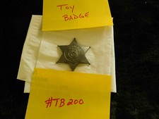 VINTAGE DEPUTY MARSHAL BADGE RARE 1930's Badge Vintage Toy BADGE TB200