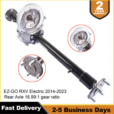 630901 10029349 Rear Axle Assembly 16.99:1 gear ratio For EZ-GO RXV 2014-2023