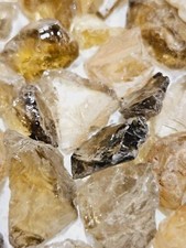 Smoky Quartz rough Chips Natural Untreated Genuine Gems Gemstone 98gm bundle H1