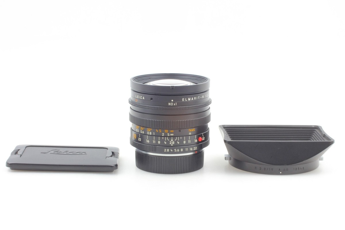 #1000 美品 Leica Elmarit-R 19mm f2.8 3CAM Leica R 19mm f2.8 Elmarit 3-Cam Lens Version I #578 | eBay