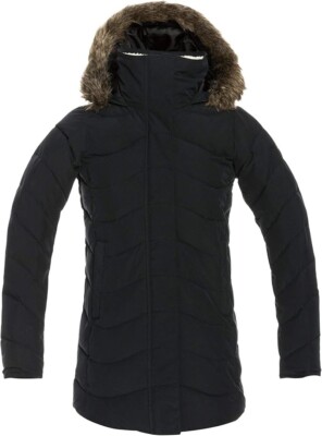 ROXY ELSIE GIRLS JACKET IN BLACK - MEDIUM