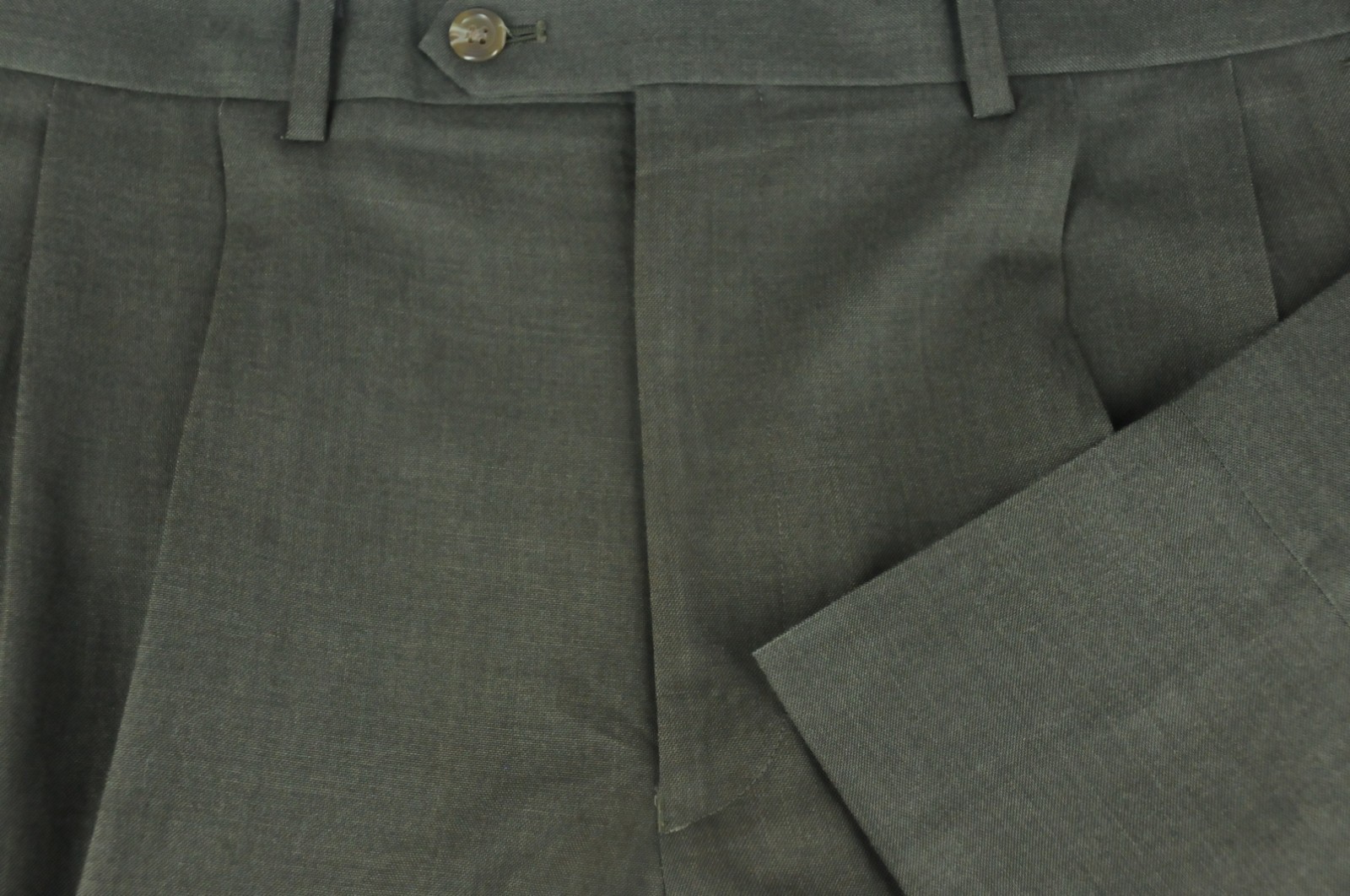Ralph Ralph Lauren Men's Java Brown Gabardine Pleated Dress Pants 36 x 32 Ralph Ralph Lauren Men's Java Brown Gabardine Pleated Dress Pants 36 x 32