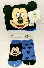 Disney Baby Mickey Mouse Hat and Socks Set Infant 3-12 mo