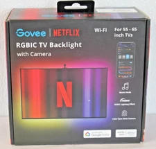 Govee NETFLIX SMART TV Backlight 3S Fits 55-65 Inch TVs Brand NEW SEALED