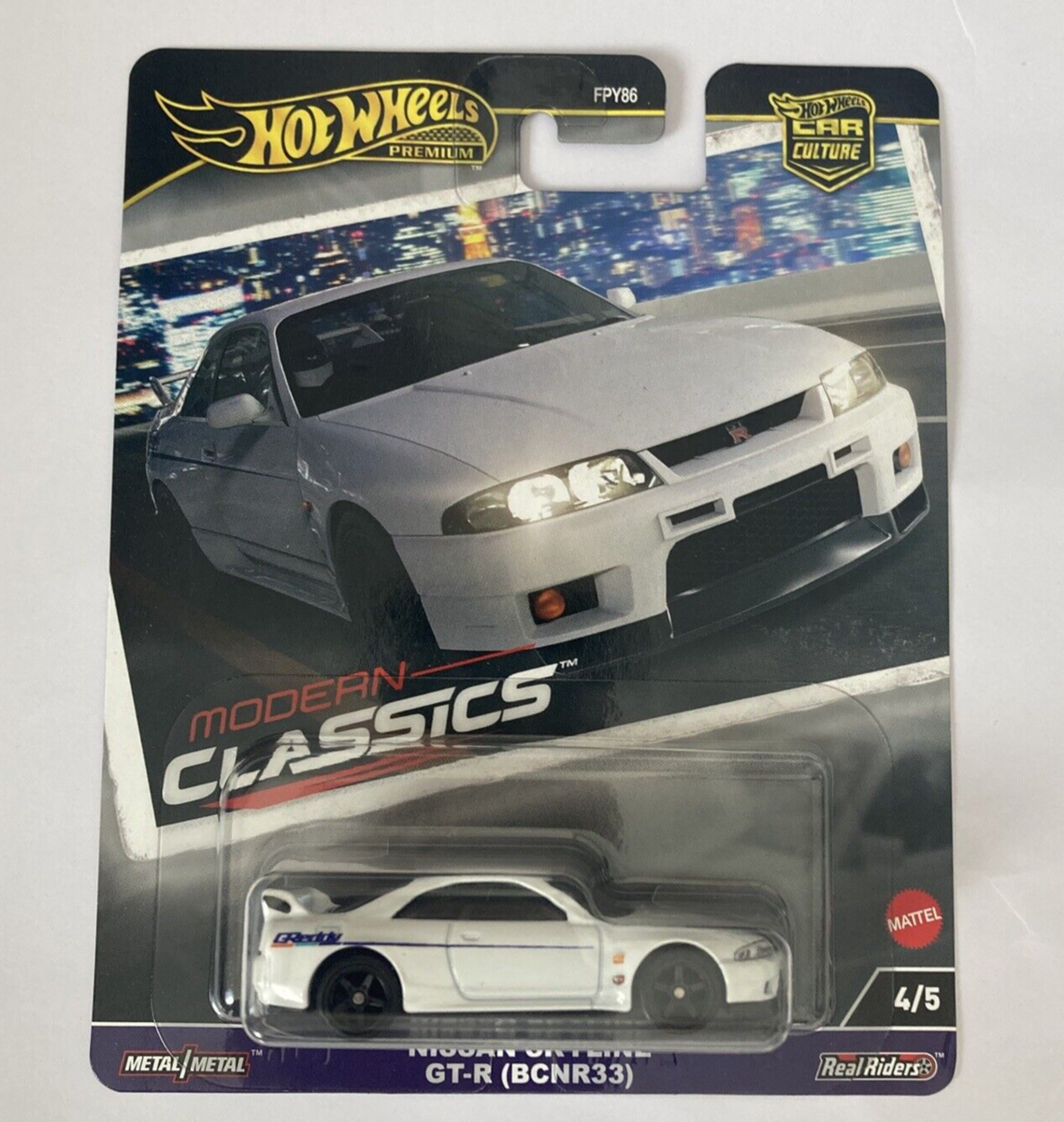 Hot Wheels Premium Car Culture Modern Classics 4 Nissan Skyline GT