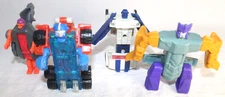 Transformers fast food action figure set McDonalds 1998 2002 Burger King 2005