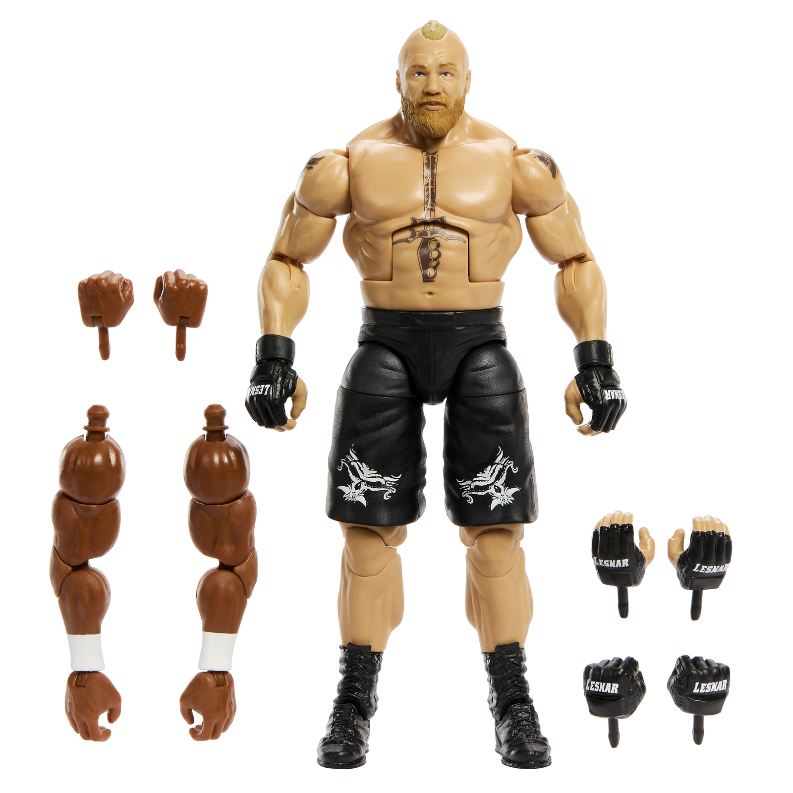 Brock Lesnar - WWE Elite Royal Rumble 2024 Mattel Toy Wrestling Figure
