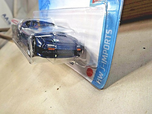 Hot Wheels #176 HW J-Imports 2021 5/10 '89 Mazda Savanna RX-7 FC35 azul con MC5 Sp - Imagen 4 de 5