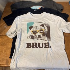 Boys Set If 3 Short Sleeve T-shirts Size XL 14-16