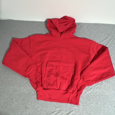 Yeezy x Gap YZY RED Double Layered Adult Hoodie Small for sale